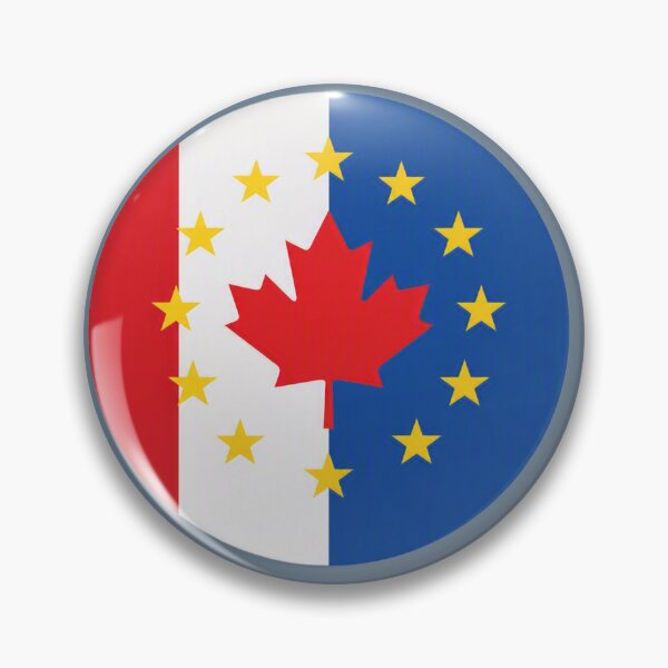 Item preview, Canada — European Union — Fusion Emblem designed and sold by The Digital Compass.