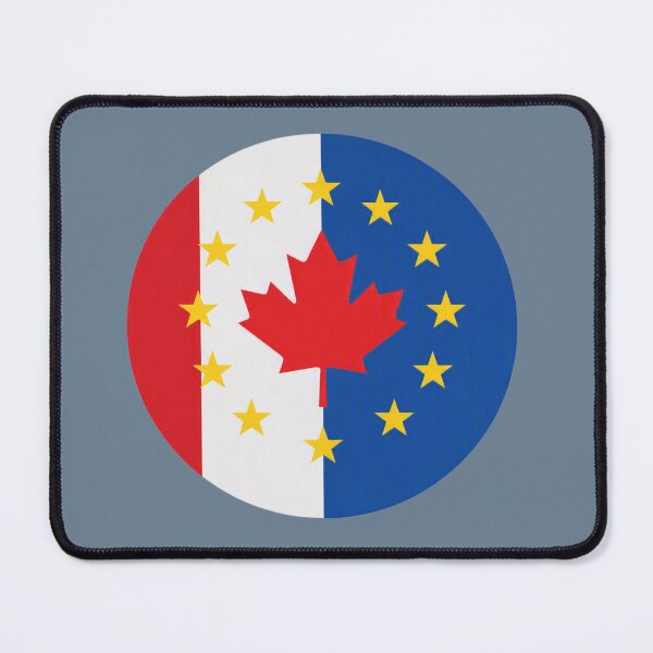 Item preview, Canada — European Union — Fusion Emblem designed and sold by The Digital Compass.