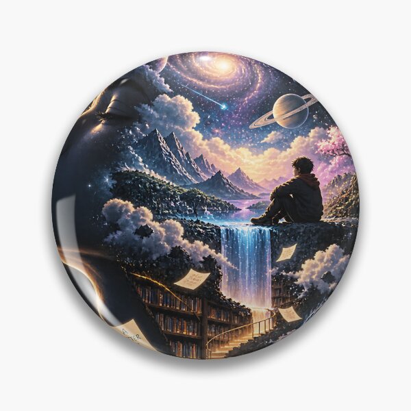 Item preview, Astral Mindscape Universe Within Cosmic Art designed and sold by GenZStickerHub1.