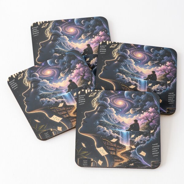 Item preview, Astral Mindscape Universe Within Cosmic Art designed and sold by GenZStickerHub1.