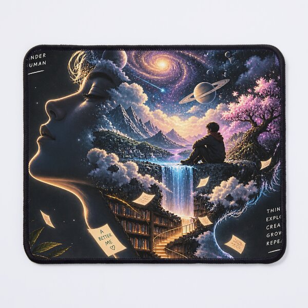 Item preview, Astral Mindscape Universe Within Cosmic Art designed and sold by GenZStickerHub1.