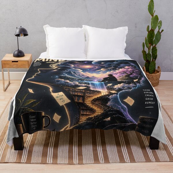 Item preview, Astral Mindscape Universe Within Cosmic Art designed and sold by GenZStickerHub1.