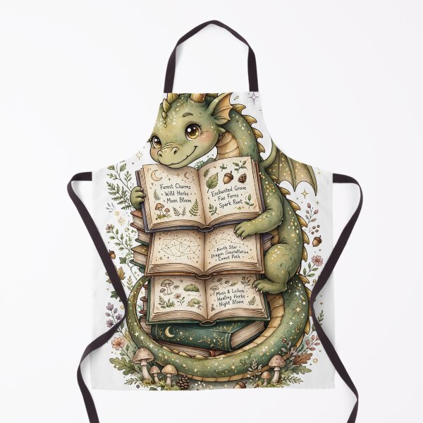 Item preview, Fantasy Book Lover Dragon designed and sold by FitEnvy.