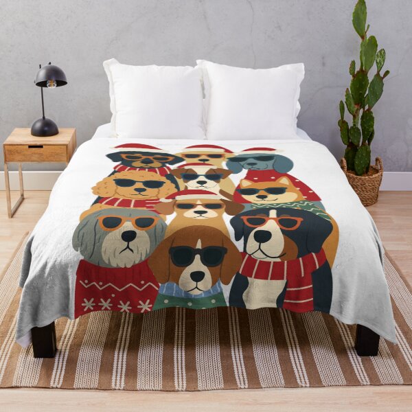 Item preview, Funny Christmas Dogs – Cute Holiday Dog Christmas Design designed and sold by station-one.