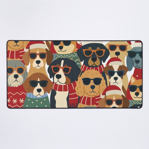 Item preview, Funny Christmas Dogs – Cute Holiday Dog Christmas Design designed and sold by station-one.