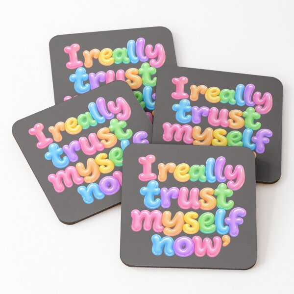 Item preview, I Really Trust Myself Now – Billie Eilish Quote designed and sold by ManggaeJM.