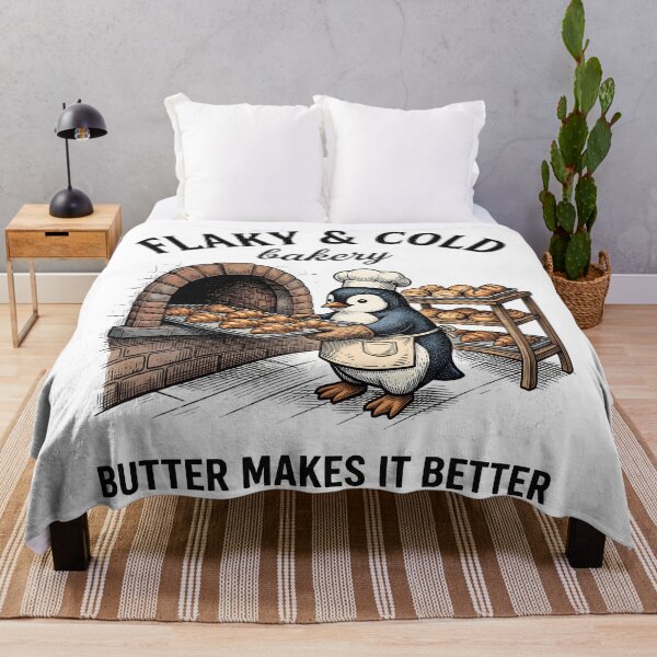 Item preview, Adorable Penguin Chef Cozy Bakery Food Art designed and sold by StickerNestYou.