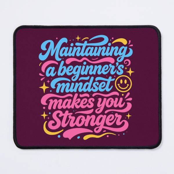 Item preview, Maintaining A Beginners Mindset Fluid Smile Symbol designed and sold by Hotfresh.