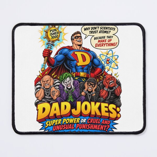 Item preview, Dad Jokes: Super Power or Punishment? designed and sold by Mystik-Media.