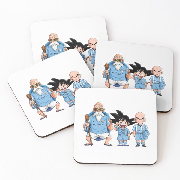 Item preview, Dragon Ball Manchester City Soccer Fan Art designed and sold by annaarthk.