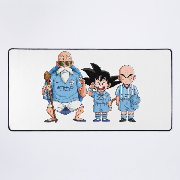 Item preview, Dragon Ball Manchester City Soccer Fan Art designed and sold by annaarthk.
