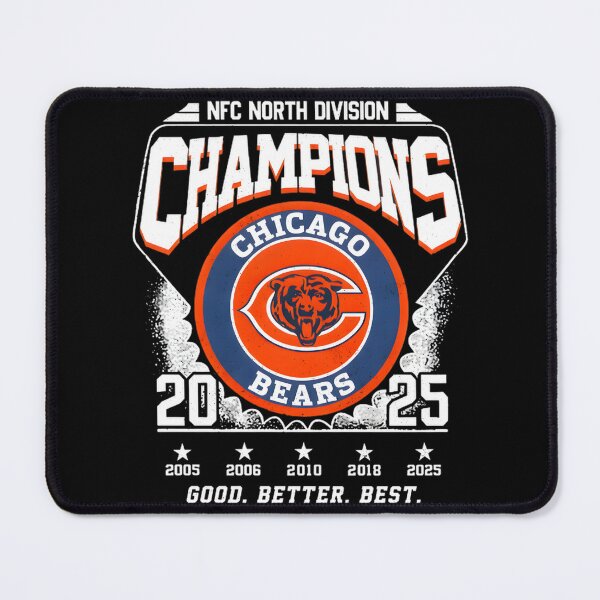Item preview, Chicago Bears NFC North Champions Vintage Style Football Design designed and sold by aidasyazwanie.