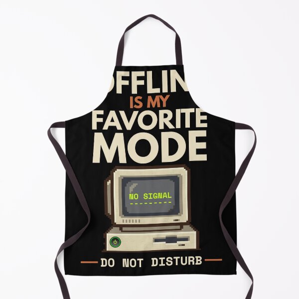 Item preview, Offline Is My Favorite Mode Retro Computer designed and sold by Uvclick.