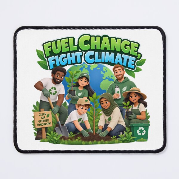 Item preview, Fuel Change, Fight Climate designed and sold by Mystik-Media.