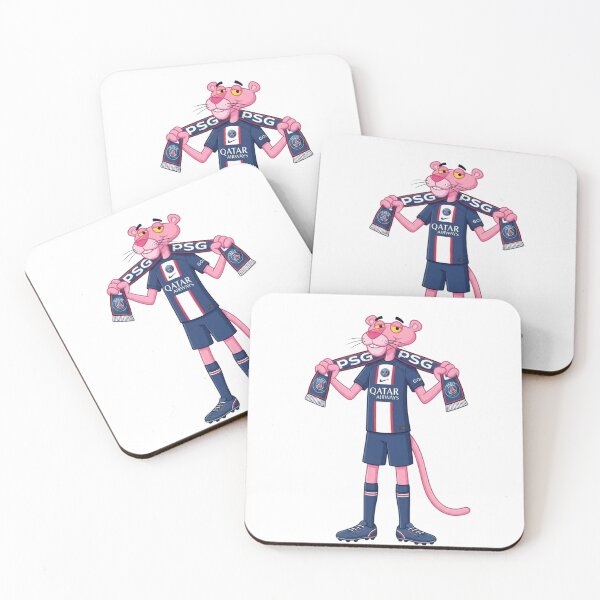 Item preview, Pink Panther Paris Saint Germain Soccer Fan designed and sold by annaarthk.