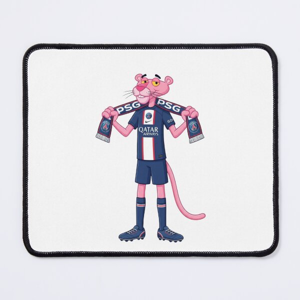 Item preview, Pink Panther Paris Saint Germain Soccer Fan designed and sold by annaarthk.