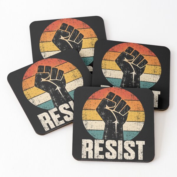 Item preview, Retro Resist Raised Fist – Vintage Protest Graphic designed and sold by WILLIAMS-BR.