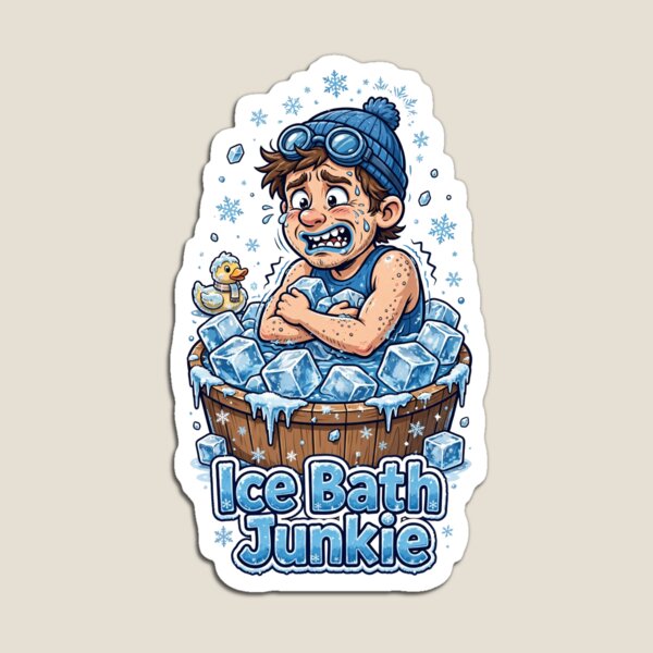 Item preview, Ice Bath Junkie designed and sold by FitEnvy.