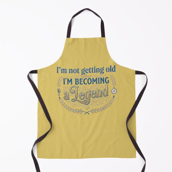 Item preview, I'm Not Getting Old I'm Becoming a Legend – Vintage Retro Typography Art designed and sold by Evelashop.