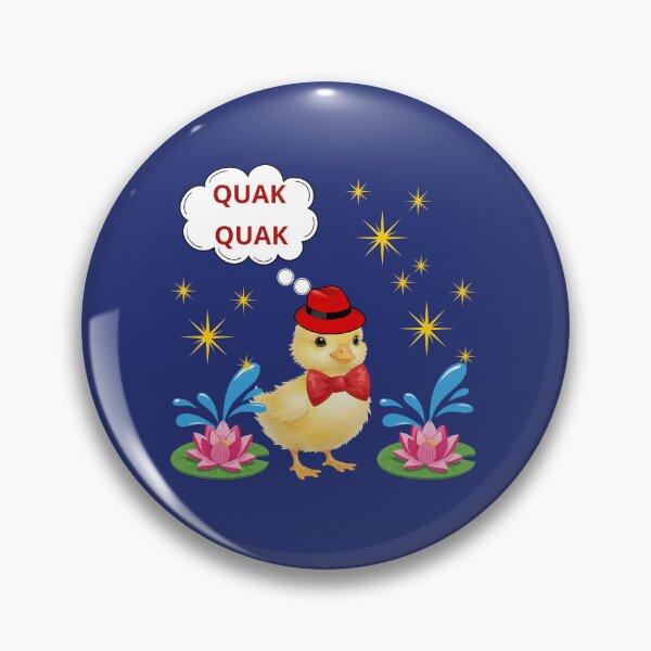 Item preview, Chic Duckling with Red Hat designed and sold by DidiDesignShop.