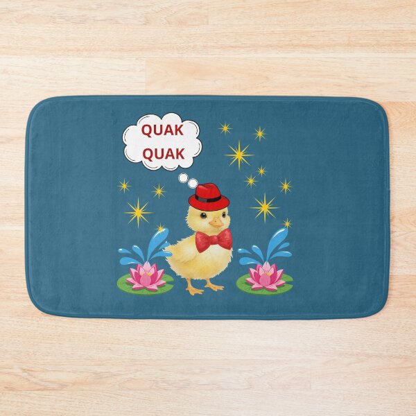 Item preview, Chic Duckling with Red Hat designed and sold by DidiDesignShop.