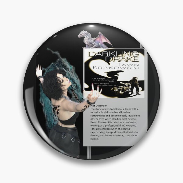 Item preview, Tawn Krakowski’s Book Darkling Drake designed and sold by Patricia Brown.
