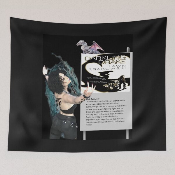 Item preview, Tawn Krakowski’s Book Darkling Drake designed and sold by Patricia Brown.