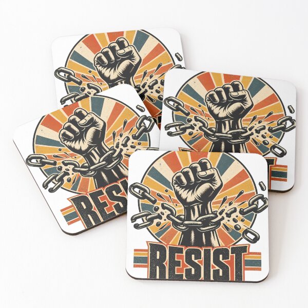 Item preview, Retro Resist Raised Fist – Vintage Protest Graphic designed and sold by WILLIAMS-BR.