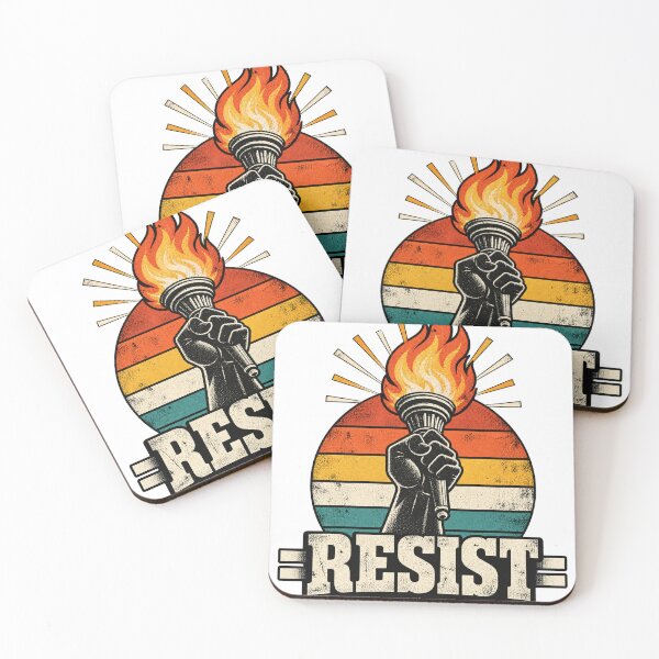 Item preview, Retro Resist Raised Fist – Vintage Protest Graphic designed and sold by WILLIAMS-BR.