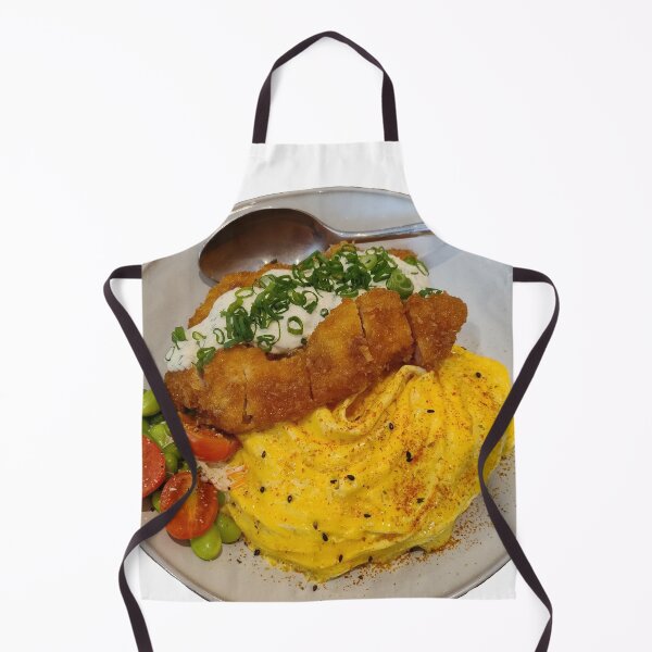 Item preview, Japanese Chicken Katsu Omurice Tornado Egg - Food Photography designed and sold by Bambledriel.