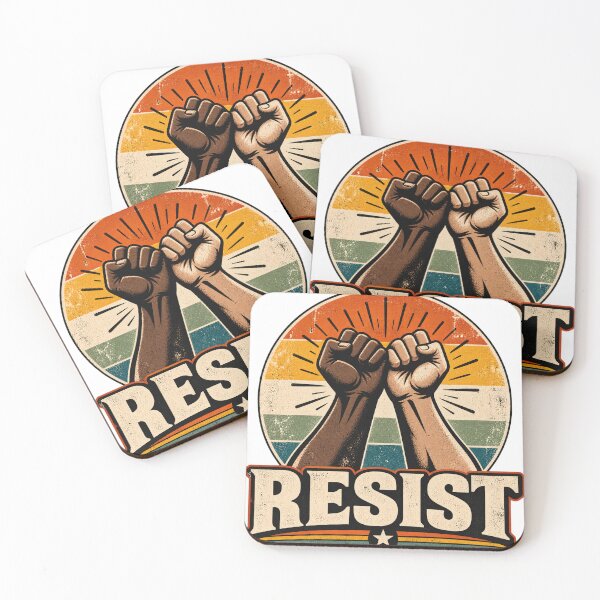 Item preview, Retro Resist Raised Fist – Vintage Protest Graphic designed and sold by WILLIAMS-BR.