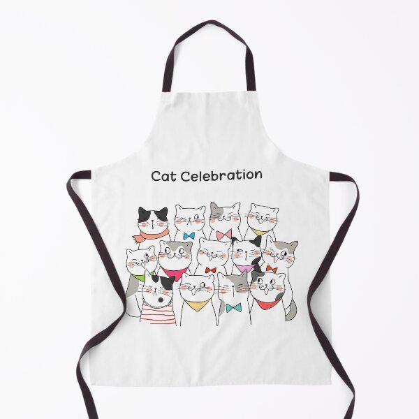 Item preview, Cat Celebration – Cute Cat Party Design designed and sold by teeNova Wear.