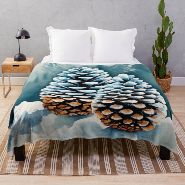 Item preview, Frost Covered Pine Cones designed and sold by Gustavo Navarro.