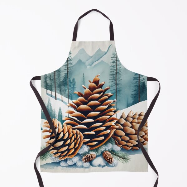Item preview, Rustic Pine Cones in Snow designed and sold by Gustavo Navarro.
