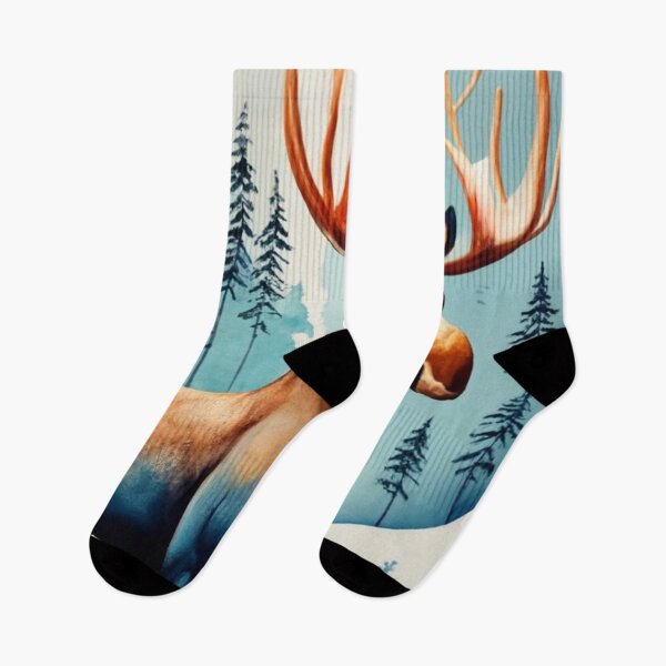 Item preview, Moose Standing in Pine Forest designed and sold by Gustavo Navarro.