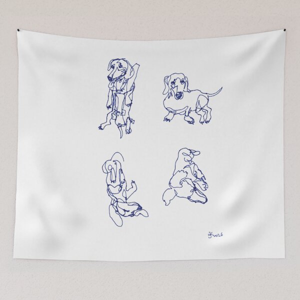 Item preview, Dachshund 26 designed and sold by zatiak.