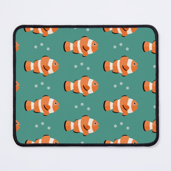 Item preview, Clownfish on blue designed and sold by reneesillus.