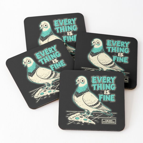 Item preview, Overthinking Pigeon Vintage 90s Streetwear designed and sold by Hotfresh.