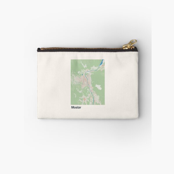 Artikelvorschau, Minimalistische Kartenkunst von Mostar entworfen und verkauft von MapsNerd.
