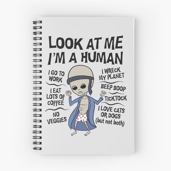 Item preview, Look at Me I'm a Human designed and sold by WatershipBound.