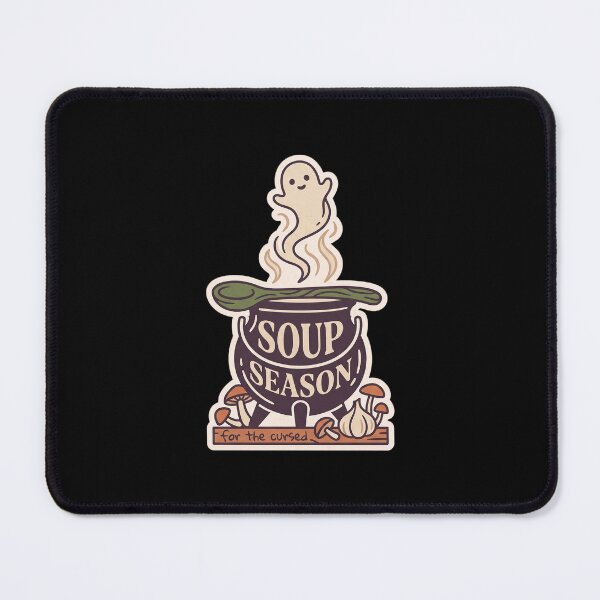 Item preview, Soup Season for the Cursed — Cozy Witch Cauldron designed and sold by TheCalmEdit.