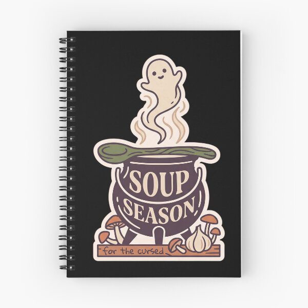 Item preview, Soup Season for the Cursed — Cozy Witch Cauldron designed and sold by TheCalmEdit.