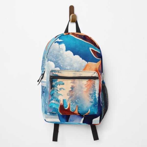 Item preview, Majestic Moose Beneath Winter Sky designed and sold by Gustavo Navarro.