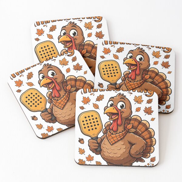 Item preview, Pickleball Thanksgiving Turkey designed and sold by FitEnvy.