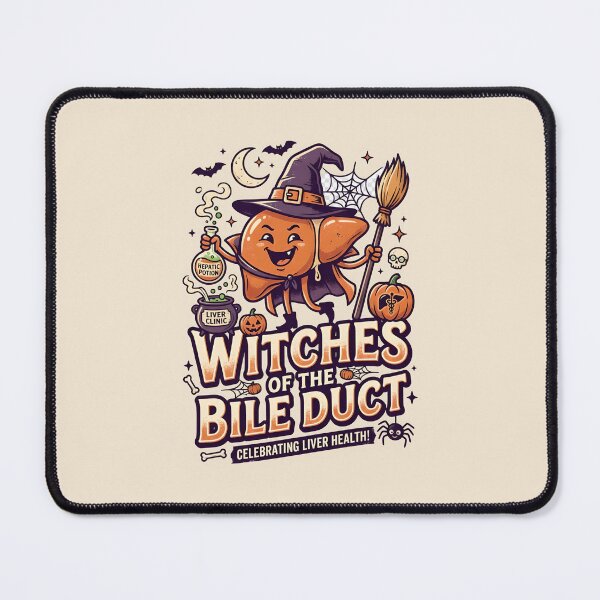 Item preview, Witches of the bile duct - Celebrating liver health! - Halloween for hepatologists designed and sold by ParadoxParadox.