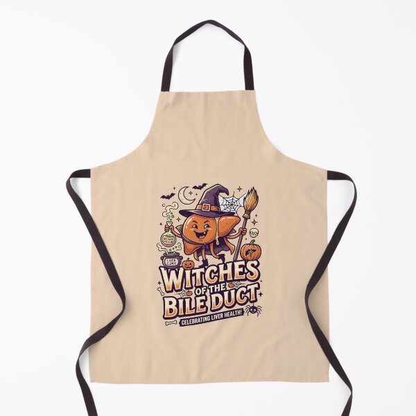 Item preview, Witches of the bile duct - Celebrating liver health! - Halloween for hepatologists designed and sold by ParadoxParadox.