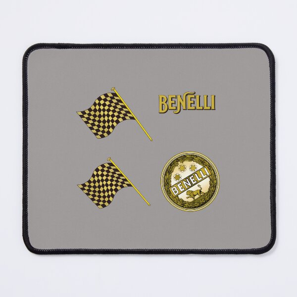 Item preview, Benelli Racing Emblem Checkered Flags Badge-32nd designed and sold by KadenceMilburn2.