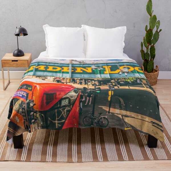 Item preview, Camden Lock and Red Bus, London designed and sold by balazsromsics.