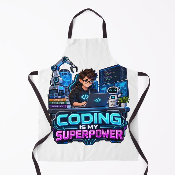Item preview, Coding is My Superpower designed and sold by Mystik-Media.