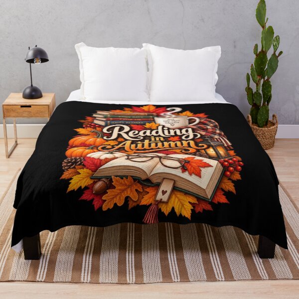 Item preview, Reading in Autumn-Cozy Books designed and sold by RockitBaby.
